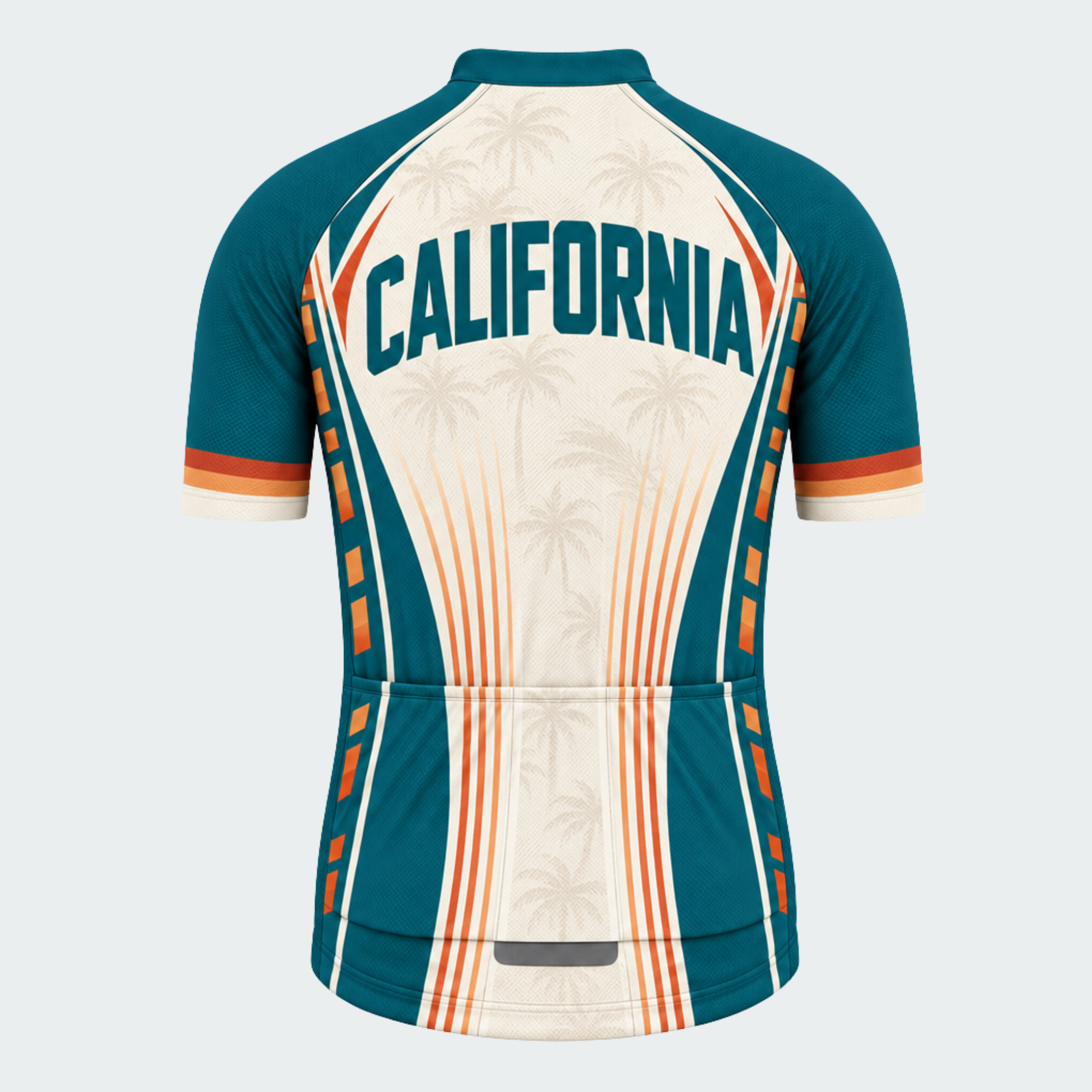 Men's Personalized California Republic Palm Shield Cycling Jersey & Kit — short sleeve jersey — image 03