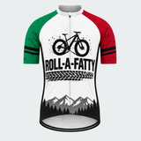 Men's Personalized Life Is Better On Fat Tires Cycling Jersey & Kit — short sleeve jersey — image 02