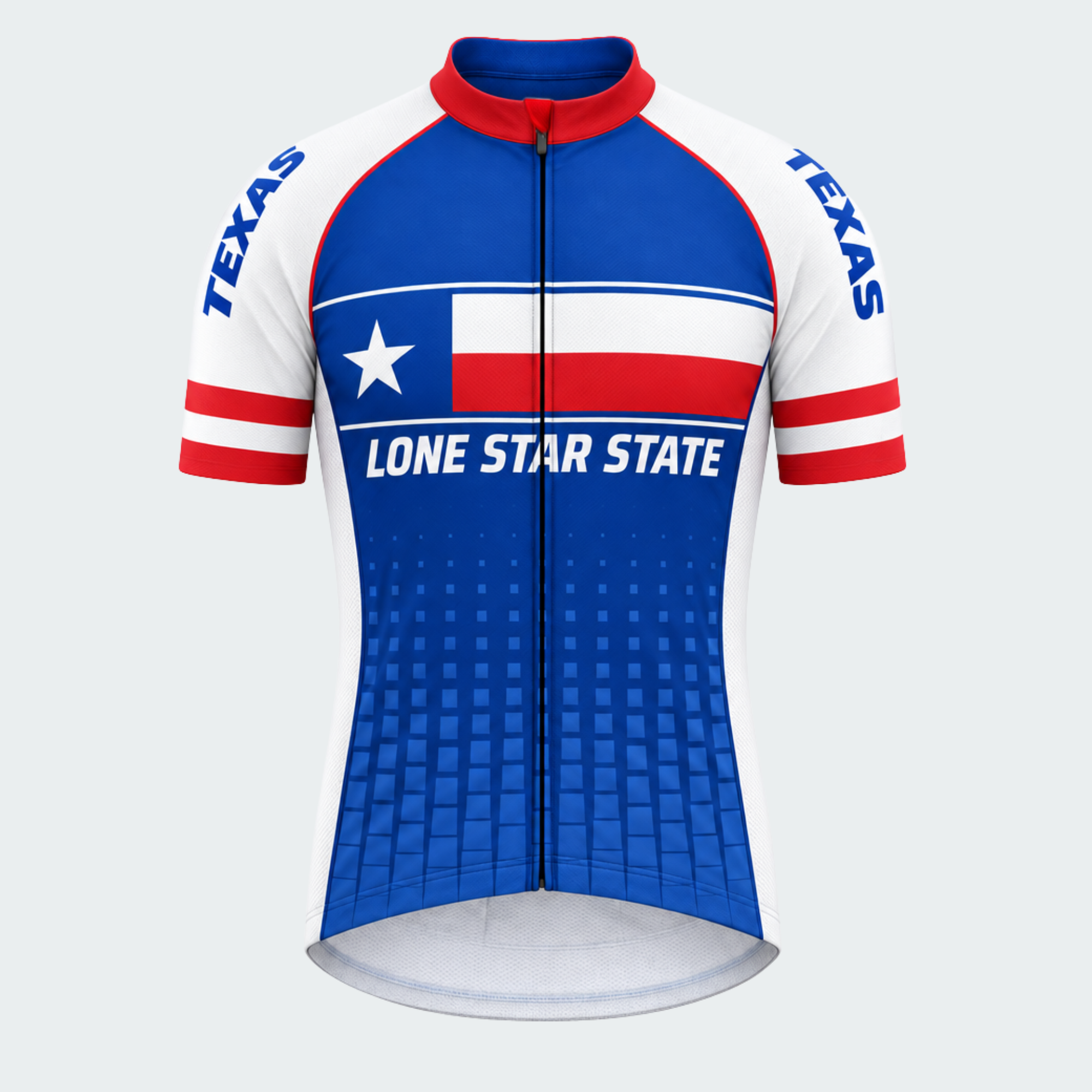 Men's Personalized Texas Lone Star State Cycling Jersey & Kit — short sleeve jersey — image 02