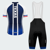 Men's Personalized Texas Pride Shield Cycling Jersey & Kit — short sleeve bib shorts kit — image 02