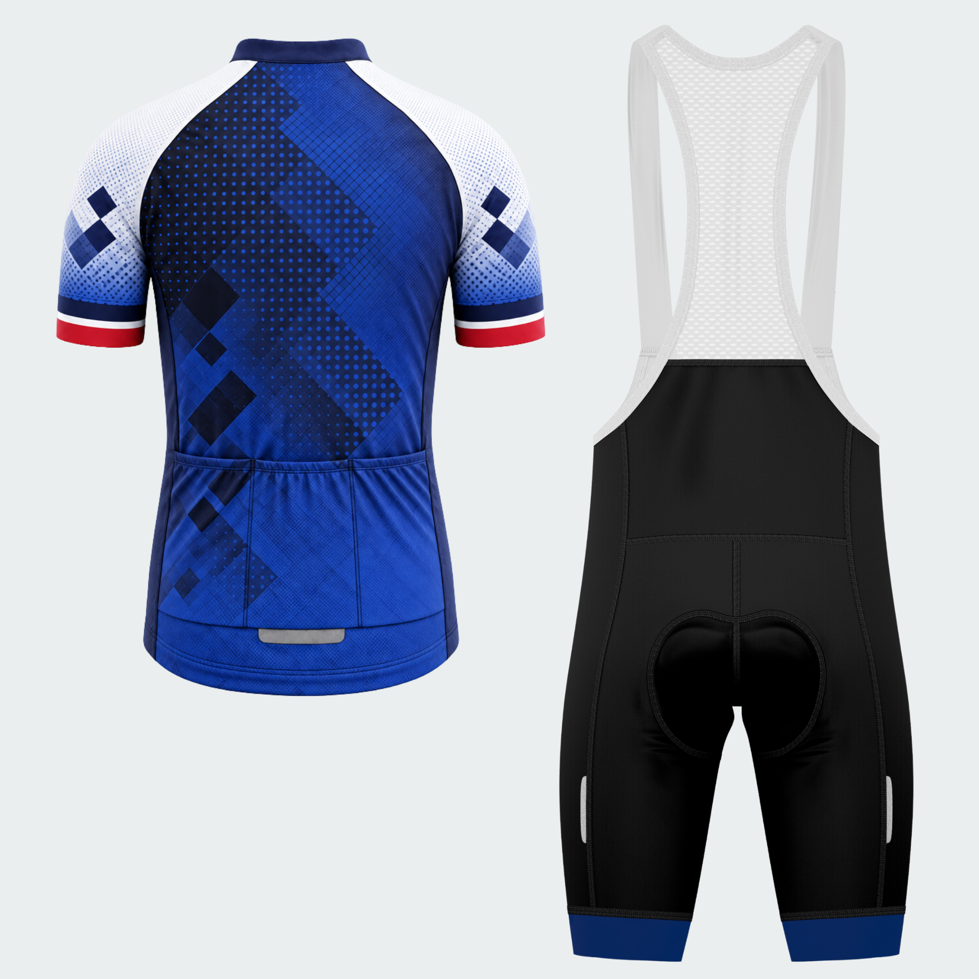 Men's Personalized Texas Flag Circuit Cycling Jersey & Kit — short sleeve bib shorts kit — image 02