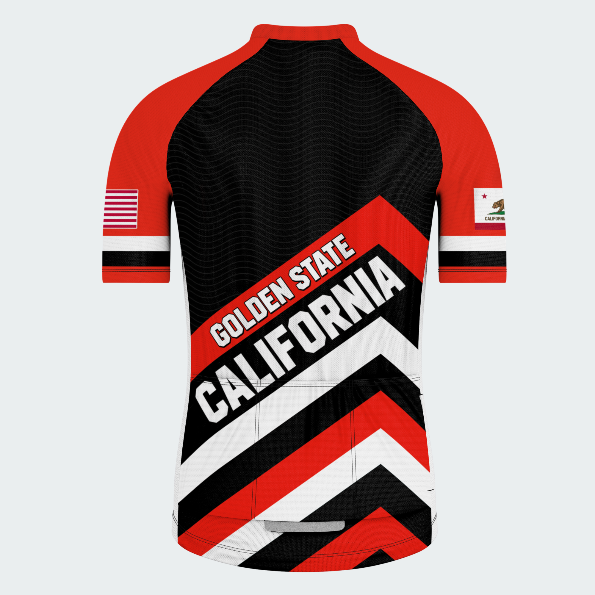 Men's Personalized California Sunset Palms Cycling Jersey & Kit — short sleeve jersey — image 03