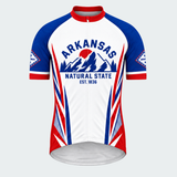 Men's Personalized Arkansas Mountain Badge Cycling Jersey & Kit — short sleeve jersey — image 02