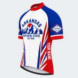 Men's Personalized Arkansas Mountain Badge Cycling Jersey & Kit — short sleeve jersey — image 04