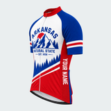 Men's Personalized Arkansas Natural State Cycling Jersey & Kit — short sleeve jersey — image 04