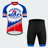 Men's Personalized Arkansas Natural State Cycling Jersey & Kit — short sleeve shorts kit — featured image