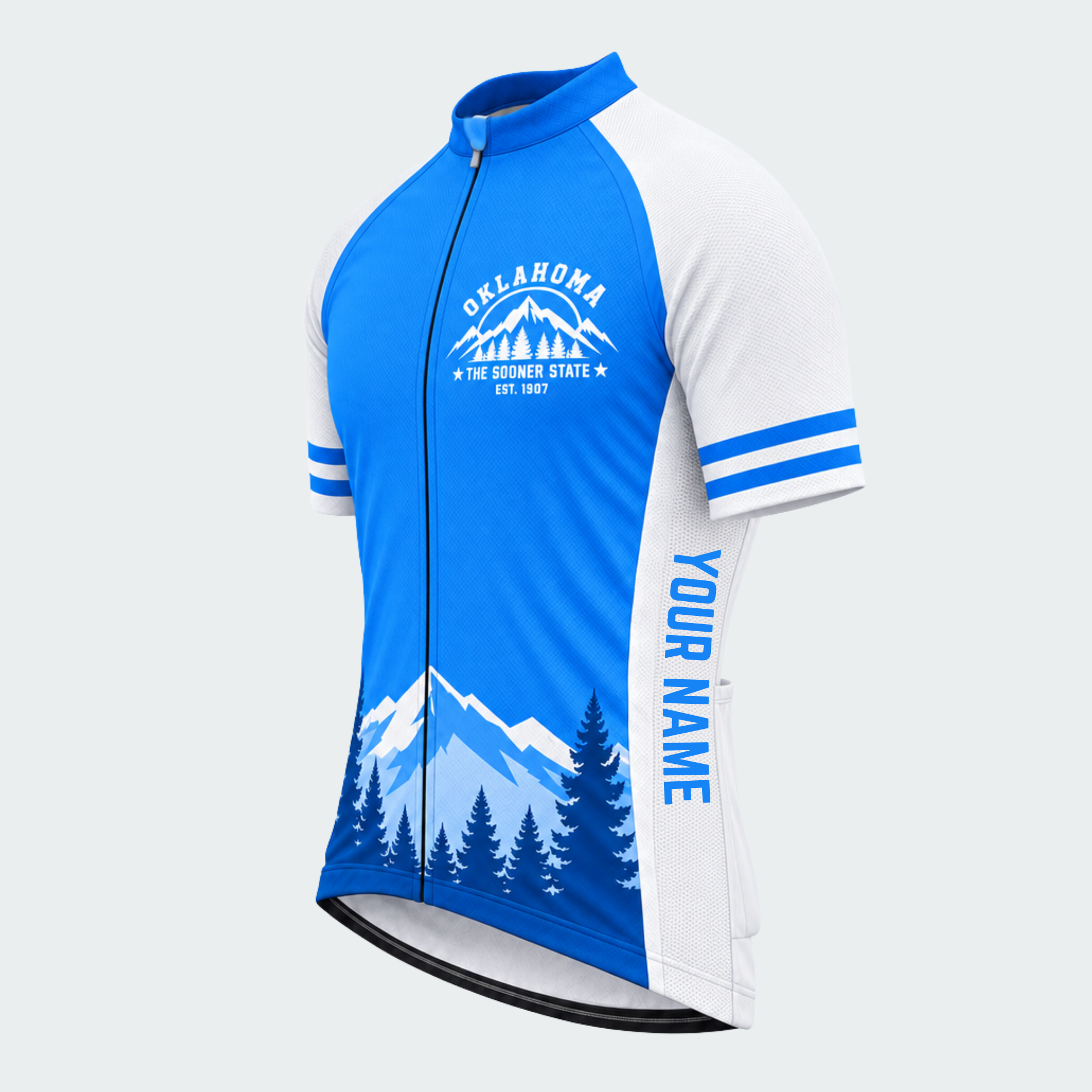 Men's Personalized Oklahoma Sooner Ridge Cycling Jersey & Kit — short sleeve jersey — image 04