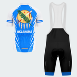 Men's Personalized Oklahoma Shield Emblem Cycling Jersey & Kit — short sleeve bib shorts kit — image 02