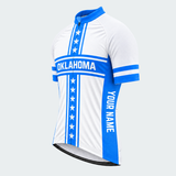 Men's Personalized Oklahoma Feather Shield Cycling Jersey & Kit — short sleeve jersey — image 04
