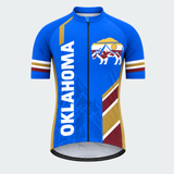 Men's Personalized Oklahoma Mountain Bison Cycling Jersey & Kit — short sleeve jersey — image 02