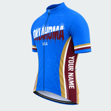 Men's Personalized Oklahoma Bold Stamp Cycling Jersey & Kit — short sleeve jersey — image 04