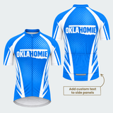Men's Personalized Oklahoma OKLAHOMIE Badge Cycling Jersey & Kit — short sleeve jersey — featured image