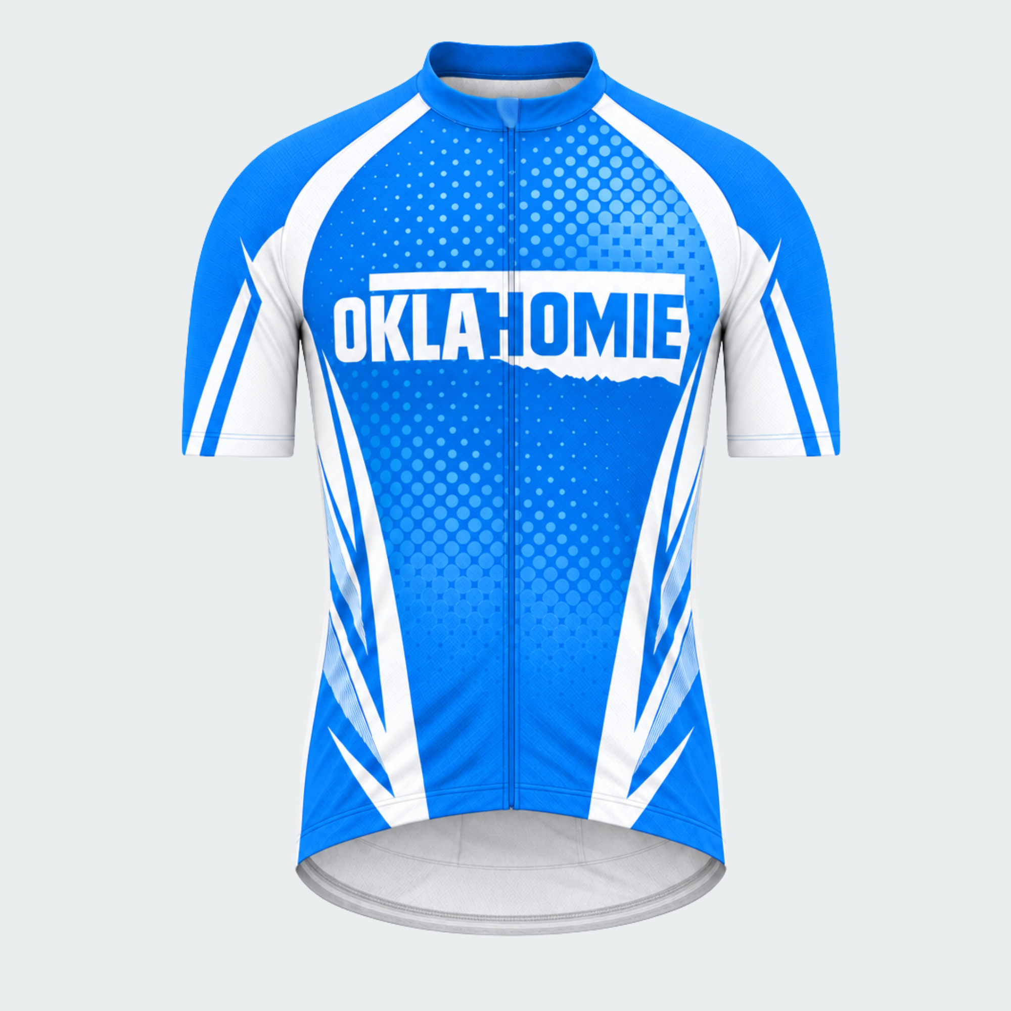 Men's Personalized Oklahoma OKLAHOMIE Badge Cycling Jersey & Kit — short sleeve jersey — image 02