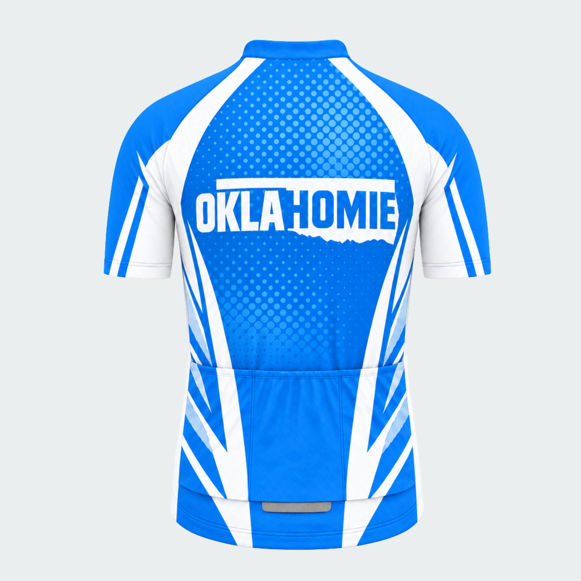 Men's Personalized Oklahoma OKLAHOMIE Badge Cycling Jersey & Kit — short sleeve jersey — image 03