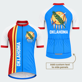 Men's Personalized Oklahoma Calumet Emblem Cycling Jersey & Kit — short sleeve jersey — featured image