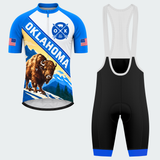 Men's Personalized Oklahoma Buffalo Summit Cycling Jersey & Kit — short sleeve bib shorts kit — featured image