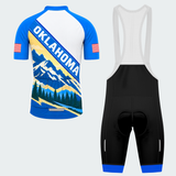 Men's Personalized Oklahoma Buffalo Summit Cycling Jersey & Kit — short sleeve bib shorts kit — image 02