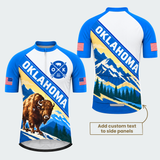 Men's Personalized Oklahoma Buffalo Summit Cycling Jersey & Kit — short sleeve jersey — featured image