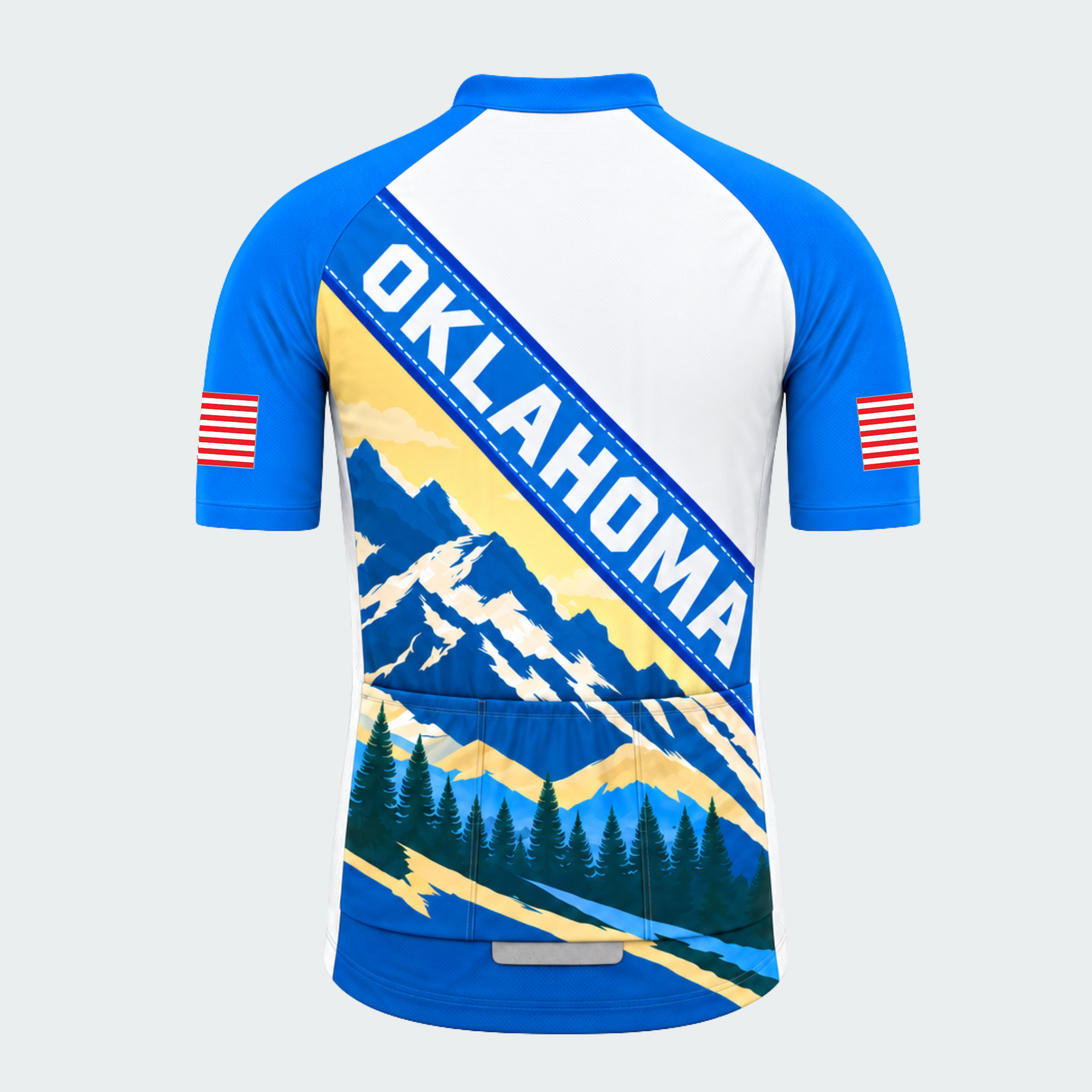 Men's Personalized Oklahoma Buffalo Summit Cycling Jersey & Kit — short sleeve jersey — image 03