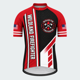Men's Personalized Wildland Firefighter Timber Ridge Cycling Jersey & Kit — short sleeve jersey — image 02