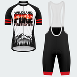 Men's Personalized Wildland Firefighter Ember Ridge Cycling Jersey & Kit — short sleeve bib shorts kit — featured image