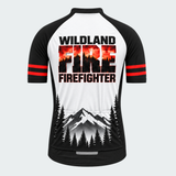 Men's Personalized Wildland Firefighter Ember Ridge Cycling Jersey & Kit — short sleeve jersey — image 03