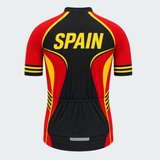 Men's Personalized Spain Coat of Arms Cycling Jersey & Kit — short sleeve jersey — image 03