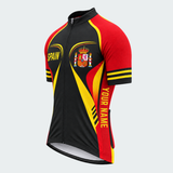 Men's Personalized Spain Coat of Arms Cycling Jersey & Kit — short sleeve jersey — image 04