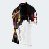 Men’s Personalized Christian Lion Cross Cycling Jersey