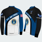 Men’s Personalized U.S. Air Force Regular Fit Cycling Jersey & Kit