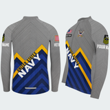 Men’s Personalized U.S. Navy Proudly Served Chevron Cycling Jersey & Kit