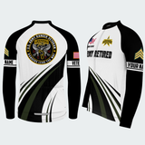 Men’s Personalized U.S. Army Retired Ranger Veteran Cycling Jersey