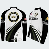 Men’s Personalized U.S. Army Retired Armor Veteran Cycling Jersey