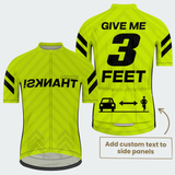 Men's Give Me 3 Feet Cycling Jersey & Kit