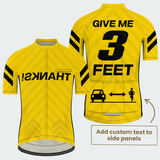 Men's Give Me 3 Feet Cycling Jersey & Kit