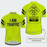 Men's Personalized I Am Traffic Traffic Sign Cycling Jersey & Kit