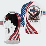 Men’s Faith & Freedom 250 Years of Freedom Cycling Jersey