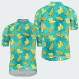 Men's Watercolor Banana Regular Fit Cycling Kit