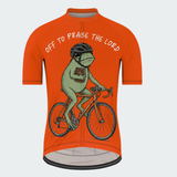 Off to Praise the Lord Frog Cycling Jersey