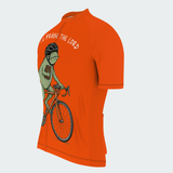 Off to Praise the Lord Frog Cycling Jersey