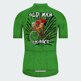 Men's Old Man On Bike Regular Fit Cycling Kit