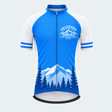 Men's Personalized Short Sleeve Cycling Jersey – Oklahoma Sooner Ridge - Front