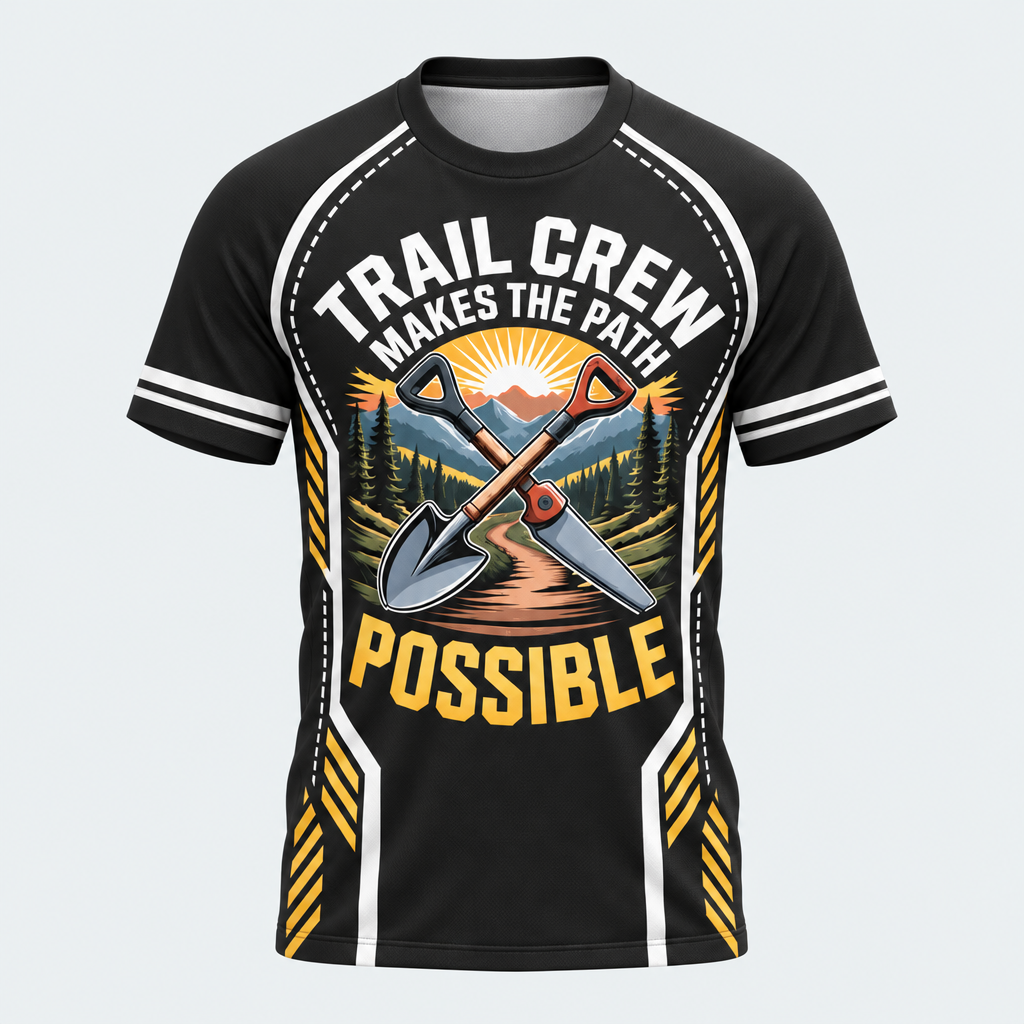 Men's Makes the Path Possible Short-sleeve Cycling T-shirt - Front