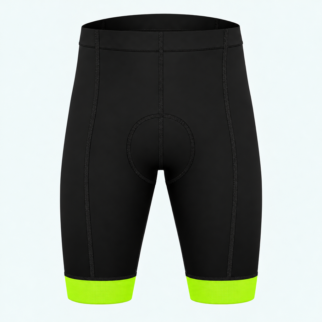 Men's Electrician Skull Cycling Shorts - Front