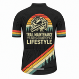 Men's Trail Maintenance Lifestyle Cycling Jersey - Back