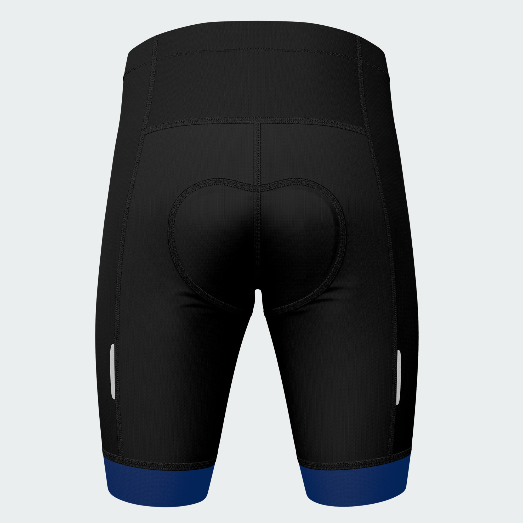 Men's Texas Pride Shield Cycling Shorts - Back
