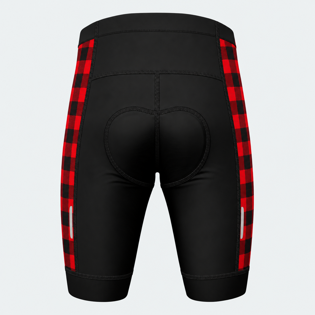 Men's The Logfather Lumberjack Cycling Shorts - Back