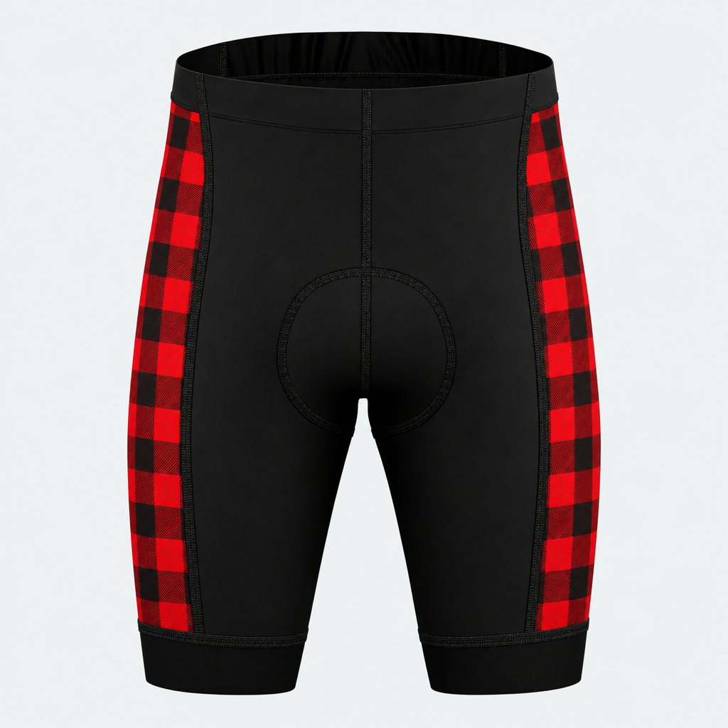Men's The Logfather Lumberjack Cycling Shorts - Front