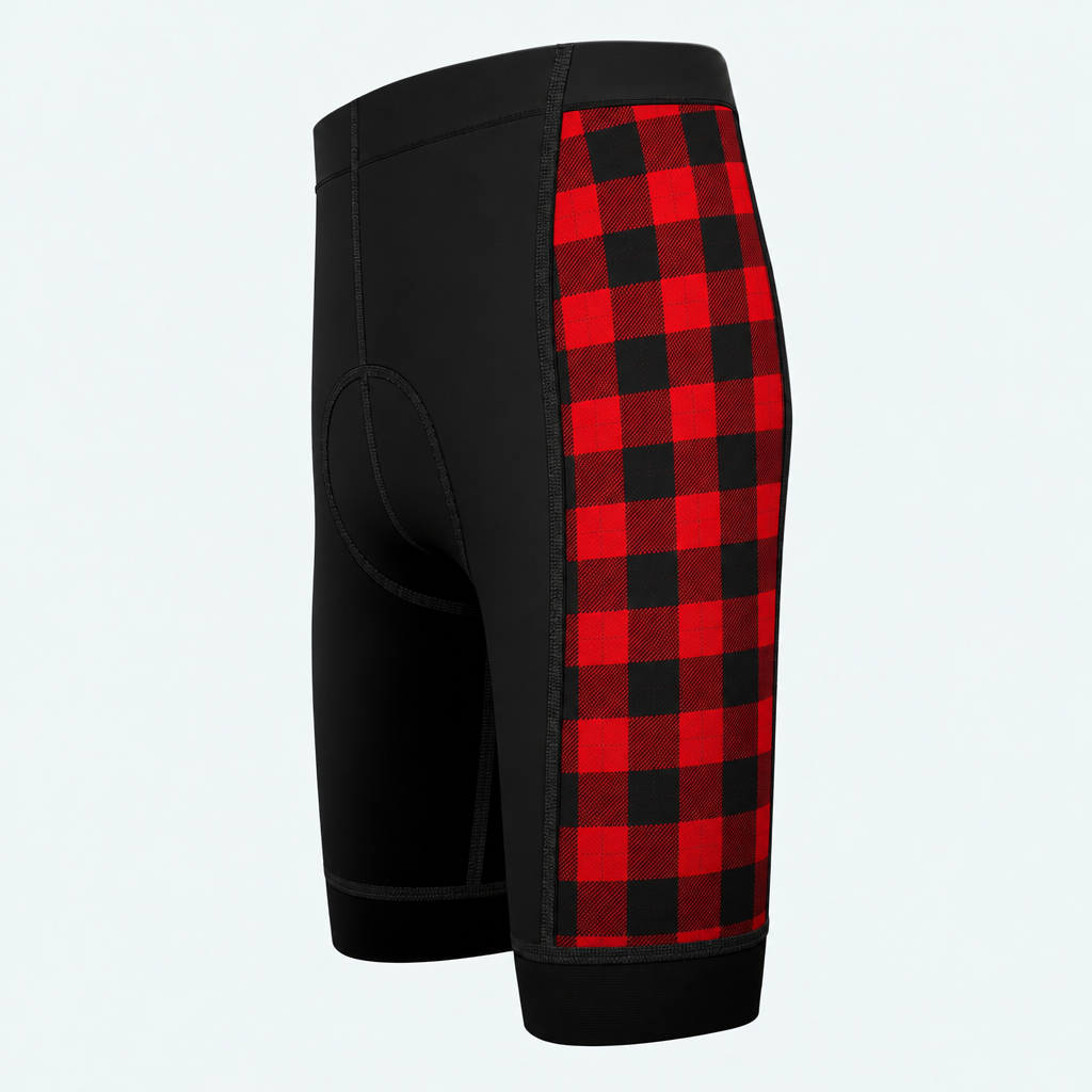 Men's The Logfather Lumberjack Cycling Shorts - Side