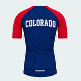 Men's Personalized Short Sleeve Cycling Jersey – Colorado Centennial C - Back